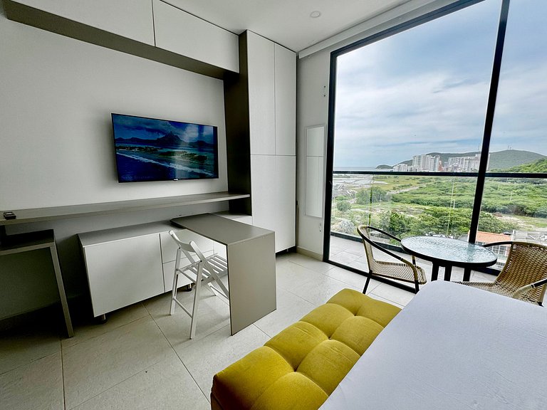 Pozos Colorados Loft. Ocean View, Pool, and Gym