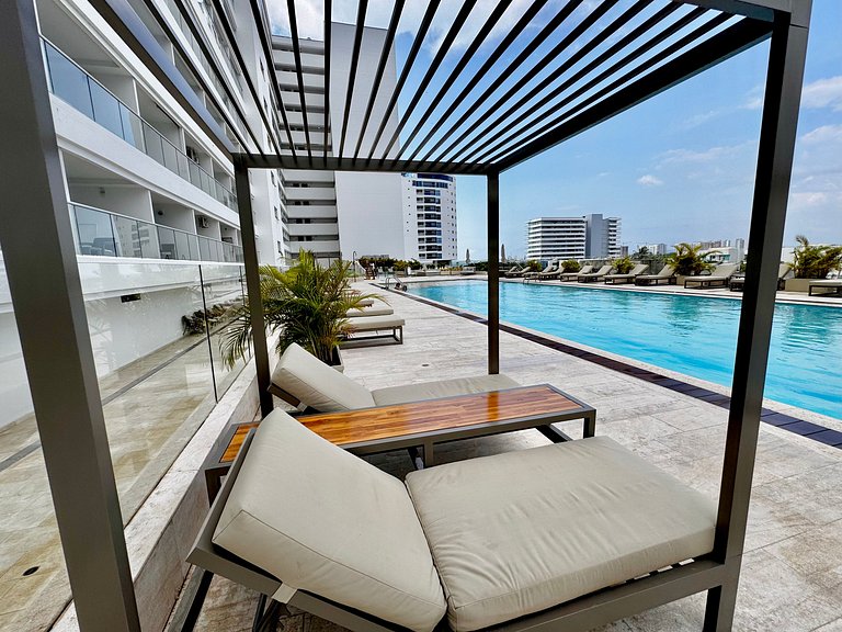 Loft Vista Mar. Crespo Piscina