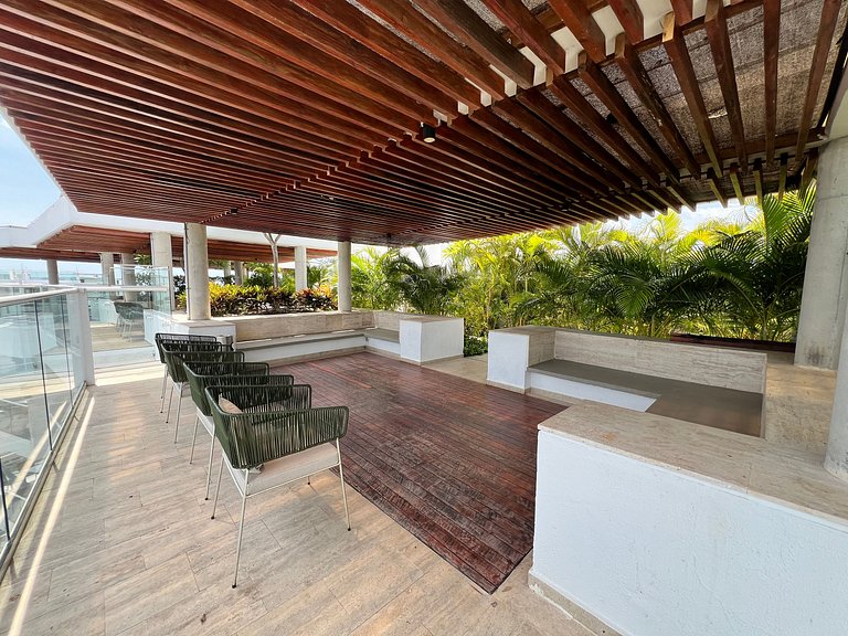 1 Quarto Cielo Mar. Banheira de hidromassagem privativa