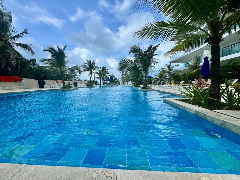 1 dormitório Morros. Piscina com vista para a Ciénaga