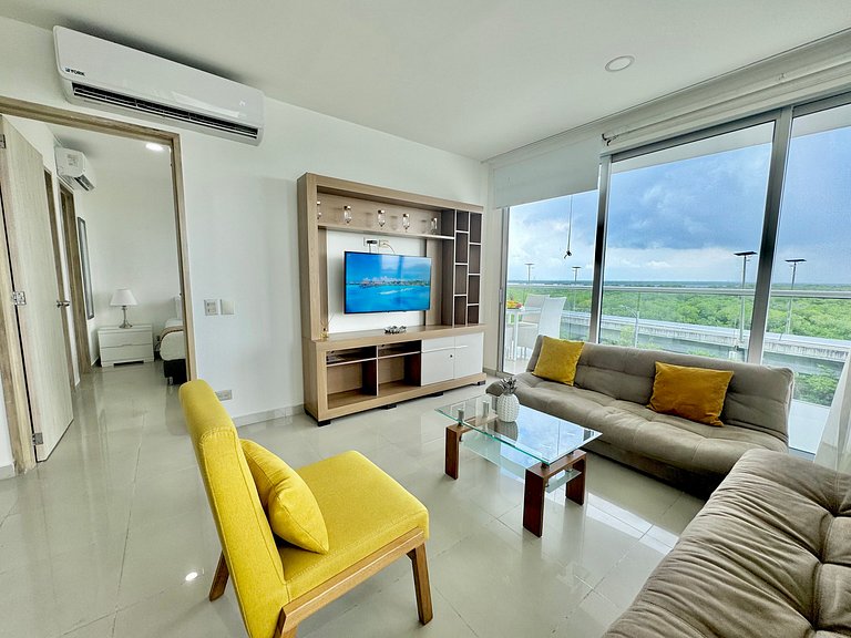 1 Bedroom in Morros · Sea View, Pools and Beach