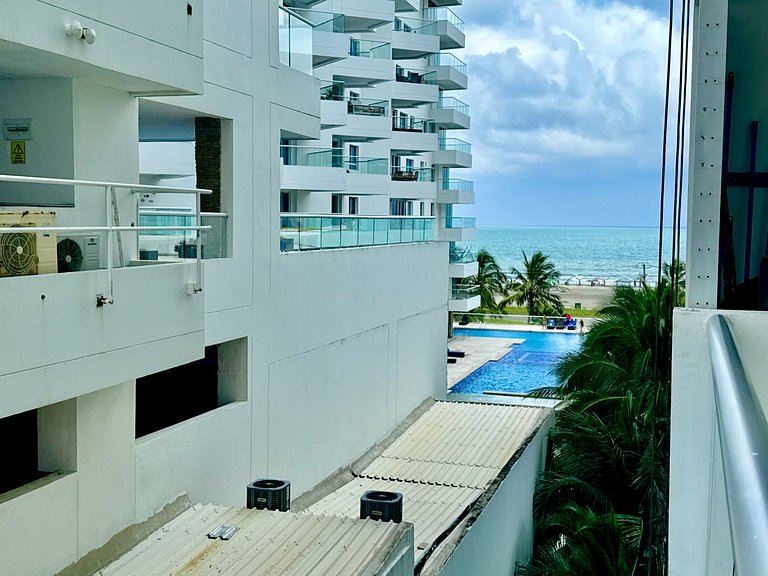 1 dormitório Morros. Piscina com vista para a Ciénaga
