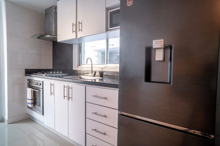 Two-bedroom apartment in Morros with sea view