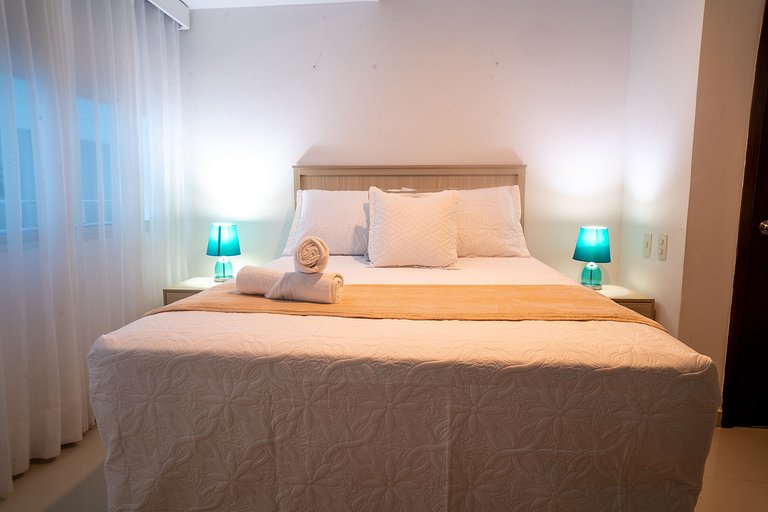 Apartamento de 2 quartos em Morros com vista para o mar