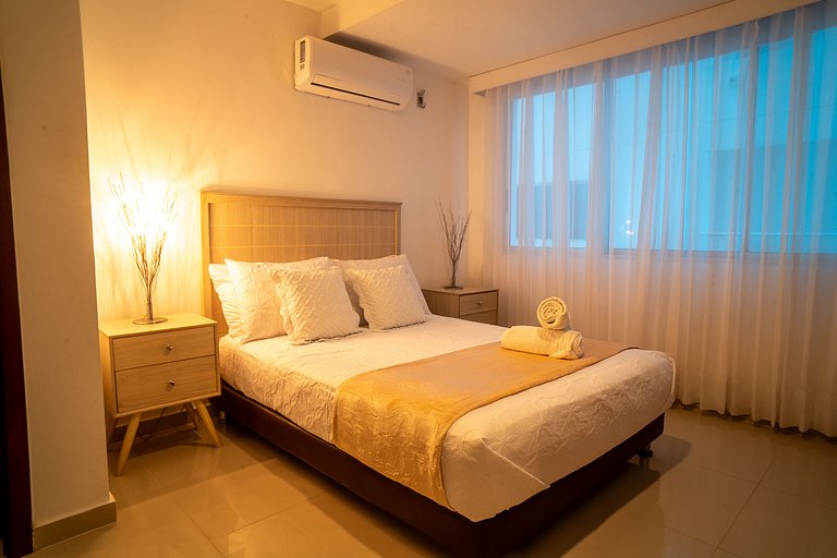 Apartamento de 2 quartos em Morros com vista para o mar