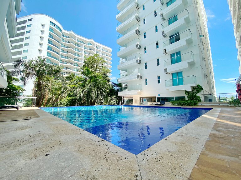 Apartamento de 2 habitaciones en Morros con vista al mar