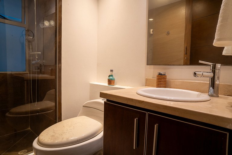 Apartamento de 2 quartos em Morros com vista para o mar
