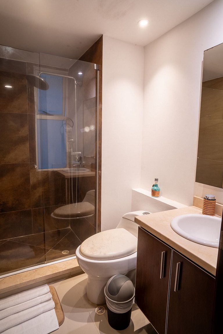 Two-bedroom apartment in Morros with sea view