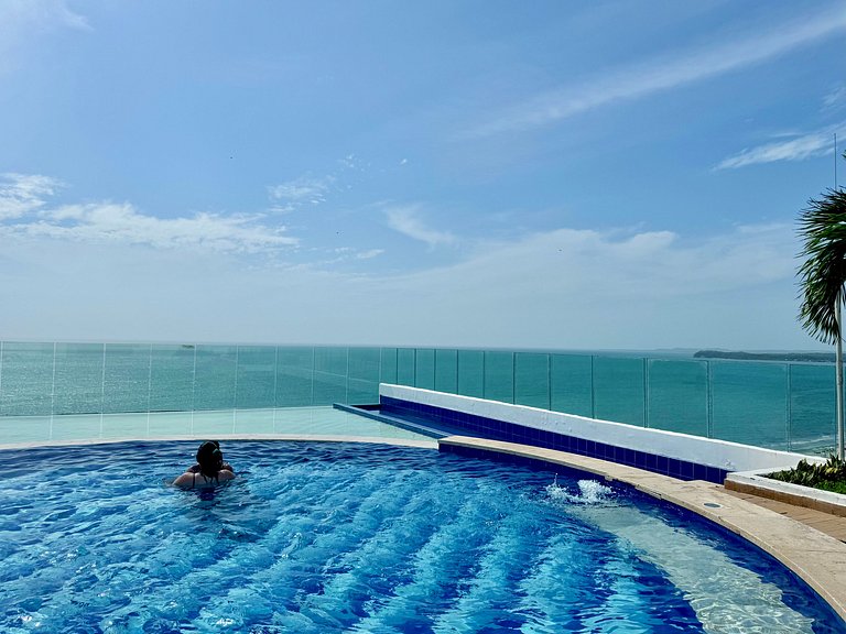 Apartamento de 2 habitaciones en Morros con vista al mar