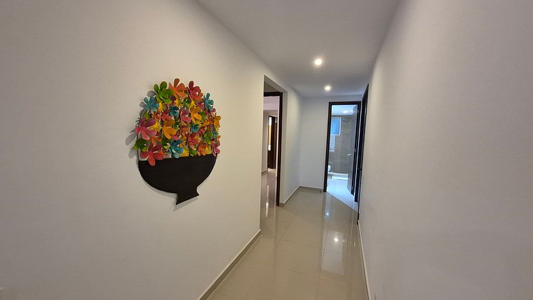 Two-bedroom apartment in Morros with sea view