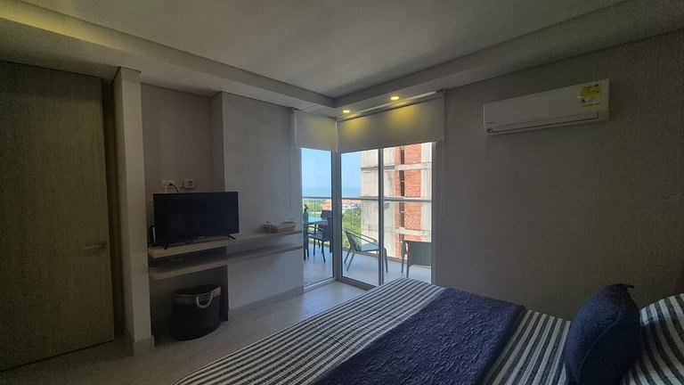 1 Quarto à beira-mar. Hidromassagem privativa