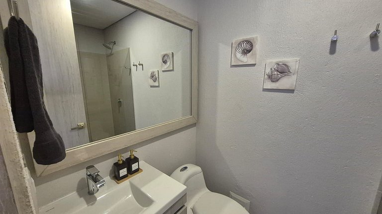 1 Quarto à beira-mar. Hidromassagem privativa