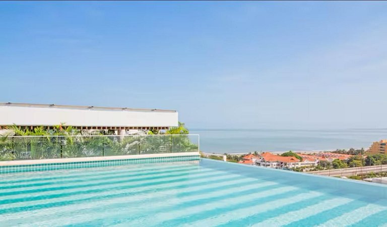 1 Quarto à beira-mar. Hidromassagem privativa