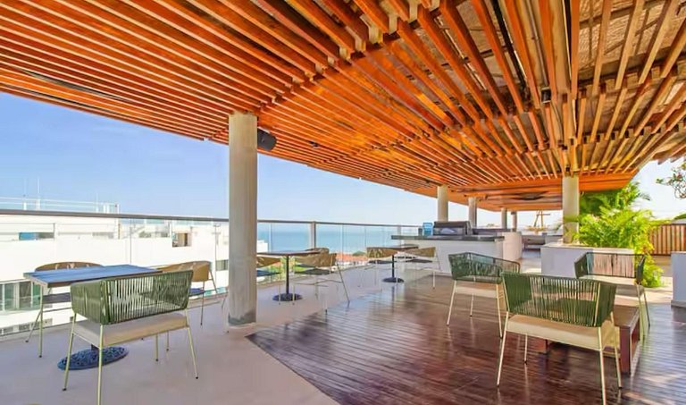 1 Quarto à beira-mar. Hidromassagem privativa