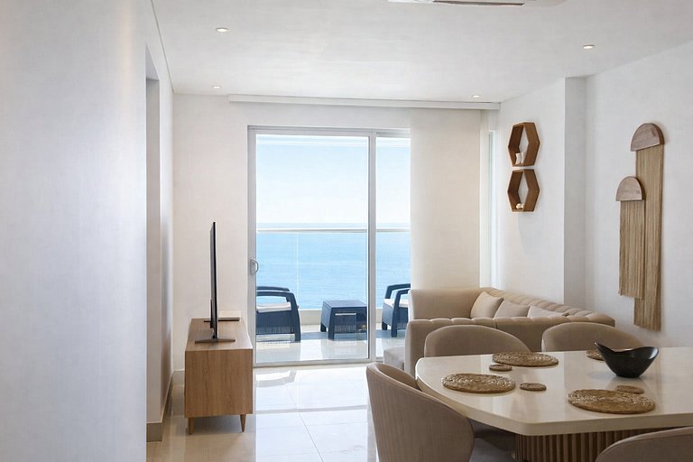 Apto en Cabrero con ubicación y vista ideal