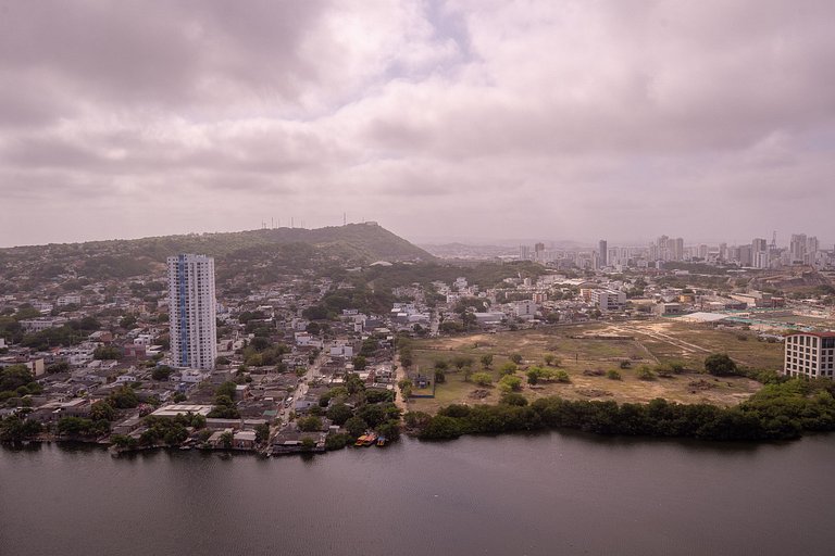 Apto en Cabrero con ubicación y vista ideal