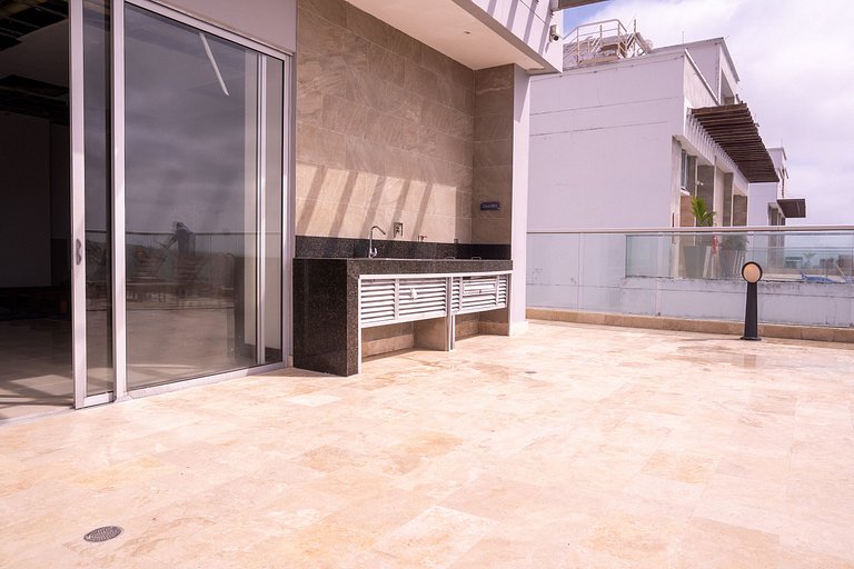 Apto en Cabrero con ubicación y vista ideal