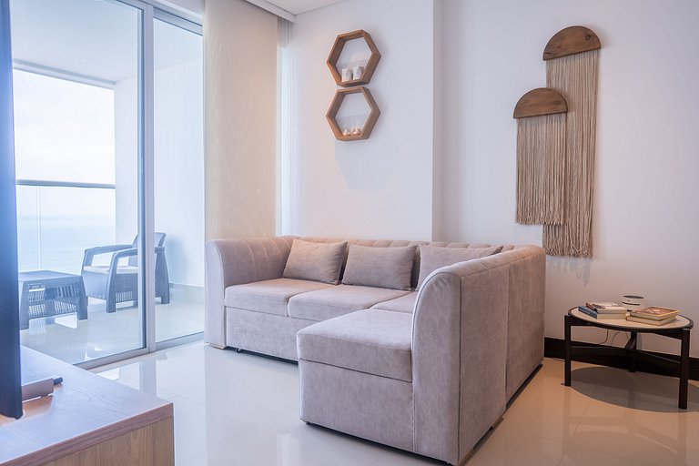 Apto en Cabrero con ubicación y vista ideal