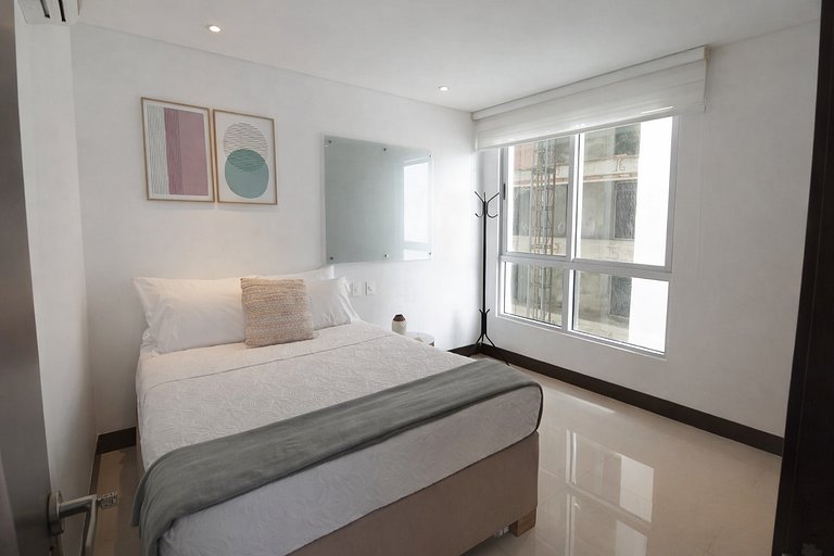 Apto en Cabrero con ubicación y vista ideal