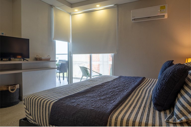 1 Quarto à beira-mar. Hidromassagem privativa