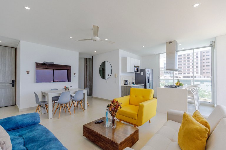3 Bedrooms Playa Salguero Panoramic Views