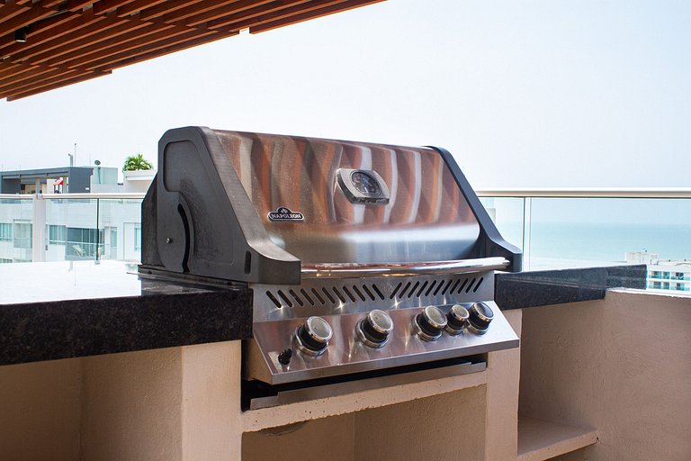 1 Dormitorio Jacuzzi privado. Vista Mar y Cienaga