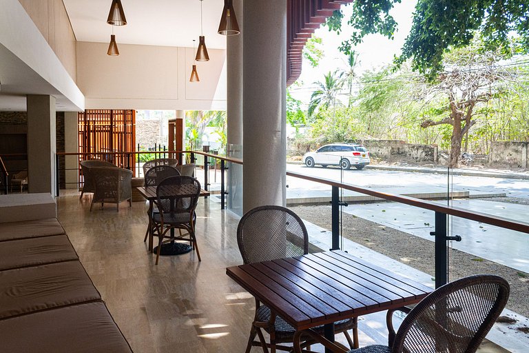 1 Dormitorio Jacuzzi privado. Vista Mar y Cienaga