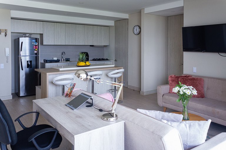 1 Dormitorio Jacuzzi privado. Vista Mar y Cienaga