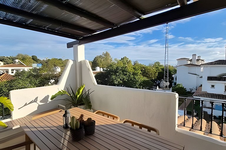 Duplex com 2 quartos em Marbella. Jacuzzi privativo