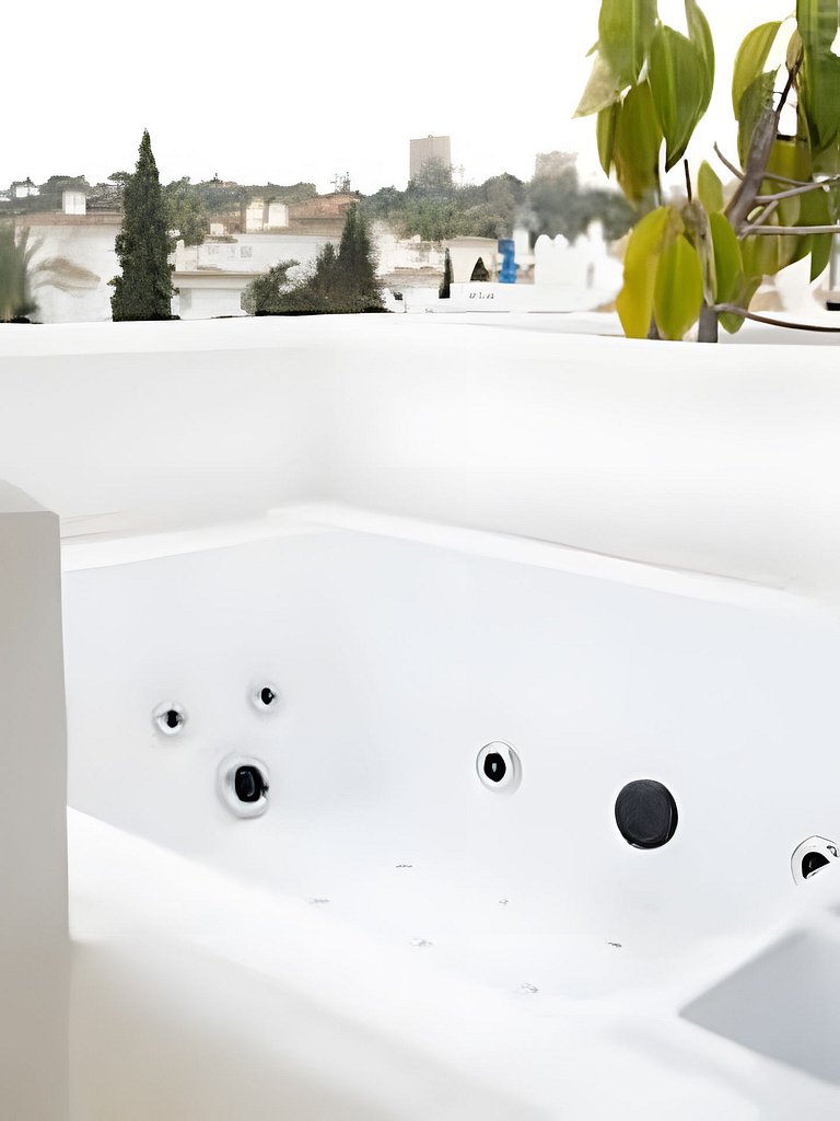 Duplex com 2 quartos em Marbella. Jacuzzi privativo
