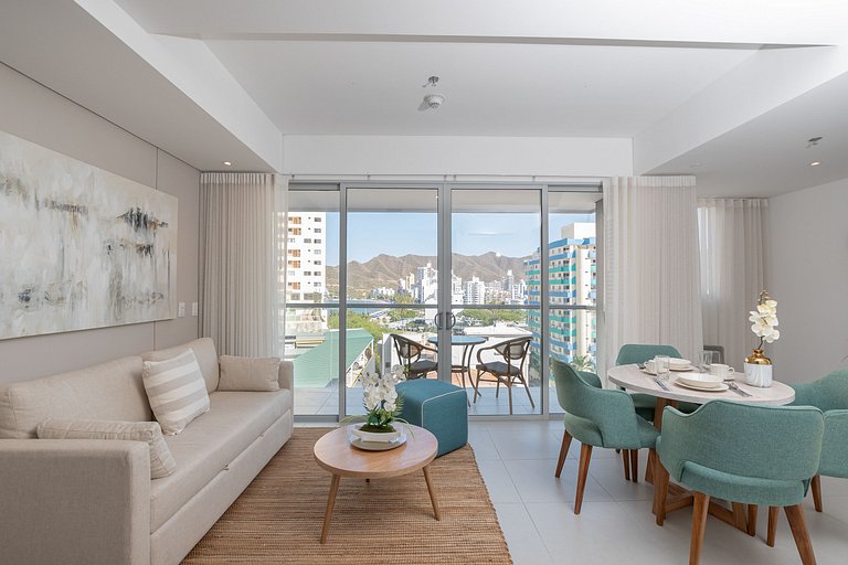 Edificio Ámbar Roca Club House | Vistas y Piscinas