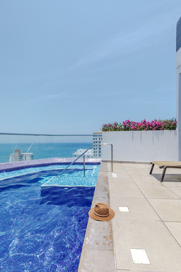 Edificio Ámbar Roca Club House | Vistas y Piscinas